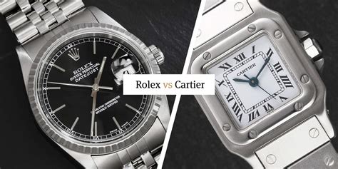 que es mejor rolex o cartier|Rolex vs Cartier: diferencia y comparación .